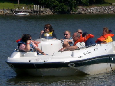 Summer at Camp Dogwood - Boating on the lake